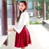 Plum Hanfu Costume Dress Fairy Skirt
