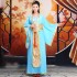 Chinese Women Hero Costumes Child Traditional Hanfu