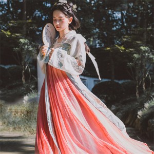 Adult Red Green Hanfu Sets Traditional Chinese Fancy Dresses for Women