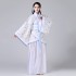 Women's Hanfu Green Red Pink Dance Girl Costume