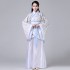 Women's Hanfu Green Red Pink Dance Girl Costume