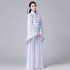 Women's Hanfu Green Red Pink Dance Girl Costume