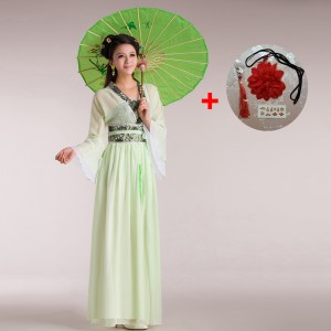 Women's Traditional Hanfu Dress for Stage Dance