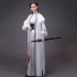 Women's Classical Dance Top Long Sleeve White Loose Flowy Design