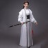 Women's Classical Dance Top Long Sleeve White Loose Flowy Design