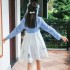Womens Traditional Hanfu Costumes Ancient Chinese Black Men