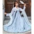 Womens Traditional Hanfu Chinese Outfit Stage Dresses Folk Dance Costumes