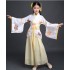 Womens Traditional Hanfu Dresses Festival Outfit Embroidery Ancient Folk Stage Performance Dance Costumes