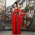 Female Festival Outfits Folk Dance Hanfu Women Vintage Retro Fairy Chinese Traditional Dress