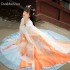 Hanfu Coat Chinese Traditional Daily Hanfu Pure Han Tang Ancient Women Chiffon Cardigan Chinese Clothes Women