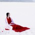 Women Chinese Traditional Hanfu Dresses Ancient Elegant Flower Embroidery Dance Wear Fairy Water Sleeve Mesh Hanfu