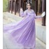 Women Full-chested Waist Skirt Big Sleeve Shirt Heavy Industry Embroidery Traditional Chinese Hanfu