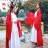 Chinese Folk Dance Hanfu Tang Dynasty Princess Cosplay Stage Wear